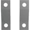 Ekena Millwork Premium Z-Brackets for Barn Door Track (set of 2), Flint Gray GB6001TZFG - alternate 3